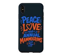 Funny Mammo Tech Breast Cancer Prevention Case for iPhone XS Max