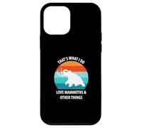 Funny Mammut Stone Age Ice Age Design Prehistoric Case for iPhone 12 mini