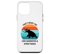 Funny Mammut Stone Age Ice Age Design Prehistoric Case for iPhone 12 mini