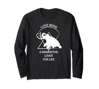 Funny Mammut Stone Age Ice Age Design Prehistoric Long Sleeve T-Shirt