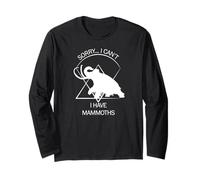 Funny Mammut Stone Age Ice Age Design Prehistoric Long Sleeve T-Shirt
