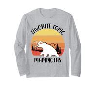 Funny Mammut Stone Age Ice Age Design Prehistoric Long Sleeve T-Shirt