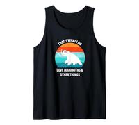 Funny Mammut Stone Age Ice Age Design Prehistoric Tank Top