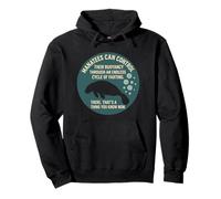 Funny Manatee Fact Design - Buoyancy Through Farts Pullover Hoodie