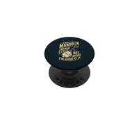 Funny Mandolin Player Country Pickers PopSockets Adhesive PopGrip