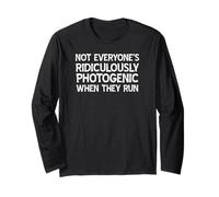 Funny Marathon Ridiculously Photogenic Runner Race Running Long Sleeve T-Shirt
