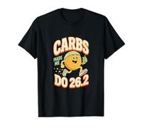 Funny Marathon Runner Carbs Made Me Do 26.2 Value Graphic T-Shirt