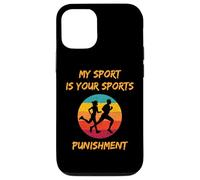 Funny Marathon Runner Humor Your Sports Punishment Couples Case for iPhone 12/12 Pro