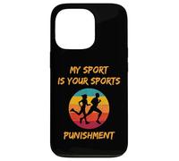 Funny Marathon Runner Humor Your Sports Punishment Couples Case for iPhone 13 Pro