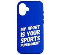 Funny Marathon Runner Run Your Sports Punishment Marathon Case for iPhone 16