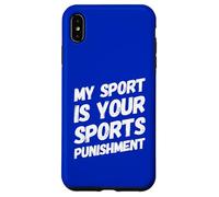 Funny Marathon Runner Run Your Sports Punishment Marathon Case for iPhone XS Max