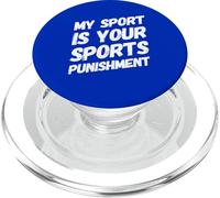 Funny Marathon Runner Run Your Sports Punishment Marathon PopSockets PopGrip for MagSafe