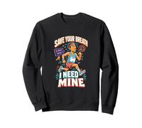 Funny Marathon Runner Save Your Breath Humor Sweatshirt
