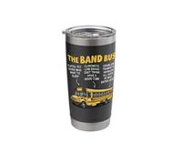 Funny Marching Band Bus Meme Stainless Steel Insulated Tumbler