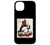 Funny Marching Band Drums Japanese Frog for Tenor Drummer Case for iPhone 14 Plus