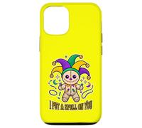 Funny Mardi Gras Voodoo Doll I Put a Spell On You Case for iPhone 12/12 Pro