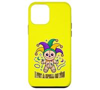 Funny Mardi Gras Voodoo Doll I Put a Spell On You Case for iPhone 12 mini
