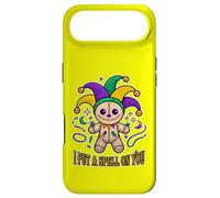 Funny Mardi Gras Voodoo Doll I Put a Spell On You Case for iPhone Air