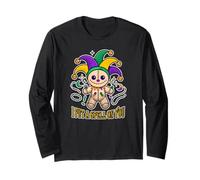 Funny Mardi Gras Voodoo Doll I Put a Spell On You Long Sleeve T-Shirt