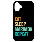Funny Marimba Instrument Pun for a Marimba Player Case for iPhone 16 Plus