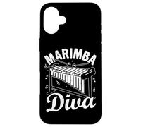 Funny Marimba Instrument Pun for a Marimba Player Case for iPhone 16 Plus