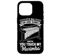 Funny Marimba Instrument Pun for a Marimba Player Case for iPhone 16 Pro