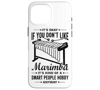 Funny Marimba Instrument Pun for a Marimba Player Case for iPhone 16 Pro Max