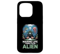 Funny Marine Life Thinks I’m An Alien Underwater Welder Case for iPhone 15 Pro
