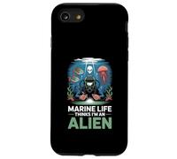 Funny Marine Life Thinks I’m An Alien Underwater Welder Case for iPhone SE (2020) / 7/8