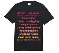 Funny Market Researcher Comfort Colors Adult Heavyweight T-Shirt