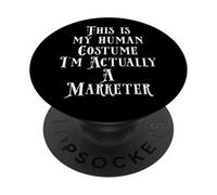 Funny Marketer Costume For Executive Marketing Directors PopSockets Adhesive PopGrip