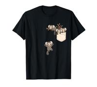 Funny Marmoset Cute Playing T-Shirt