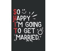 Funny Marriage Gift Hilarious Groom Bride Wedding: Journal/Ruled Notebook with Premium Paper, 6" x 9", Inner Pocket, 120 Pages