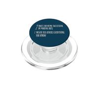 Funny Martial Arts 2 Rules for being successful PopSockets PopGrip for MagSafe
