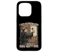 Funny Martin Luther 95 Theses Wittenberg Reformation Case for iPhone 15 Pro