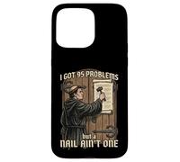 Funny Martin Luther 95 Theses Wittenberg Reformation Case for iPhone 15 Pro Max