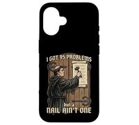 Funny Martin Luther 95 Theses Wittenberg Reformation Case for iPhone 16