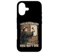 Funny Martin Luther 95 Theses Wittenberg Reformation Case for iPhone 17