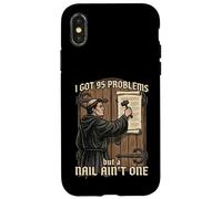 Funny Martin Luther 95 Theses Wittenberg Reformation Case for iPhone X/XS