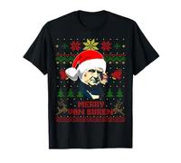 Funny Martin President Van Buren Christmas Parody Holiday T-Shirt