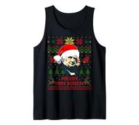 Funny Martin President Van Buren Christmas Parody Holiday Tank Top