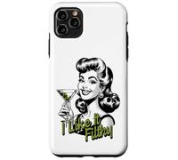 Funny Martini Drinking Woman, I Like It Filthy Dirty Martini Case for iPhone 11 Pro Max