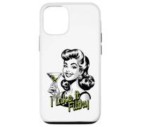 Funny Martini Drinking Woman, I Like It Filthy Dirty Martini Case for iPhone 12/12 Pro