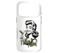 Funny Martini Drinking Woman, I Like It Filthy Dirty Martini Case for iPhone 17 Pro