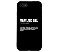 Funny Maryland Girl Definition, Southern State Pride Case for iPhone SE (2020) / 7/8