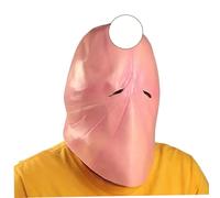 Funny Mask for Adults Glans Penis Latex Mask Free Size Prank Hilarious Full Head Halloween for Party, Stage, Joke, Halloween 2025