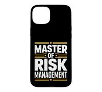 Funny Master Of Risk Management Saying Case for iPhone 15 Plus