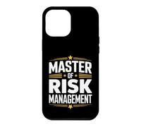 Funny Master Of Risk Management Saying Workplace Case for iPhone 12 Pro Max