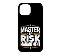 Funny Master Of Risk Management Saying Workplace Case for iPhone 15