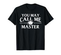 Funny Masters Degree Designs For Men Women MBA Education T-Shirt